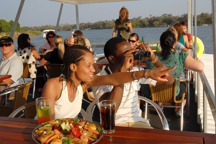 Manage two must-do Victoria Falls activities under a single booking with this tour that combines a Zambezi River sunset cruise and a tour of Victoria Falls. Visiting with a guide not only makes transportation from your hotel a cinch, but also helps you learn more about the falls than most visitors do on their own. This tour is divided into two days, leaving you with plenty of time to explore on your own.